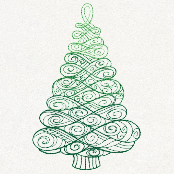 Yuletide Spirals - Christmas Tree - Image 2