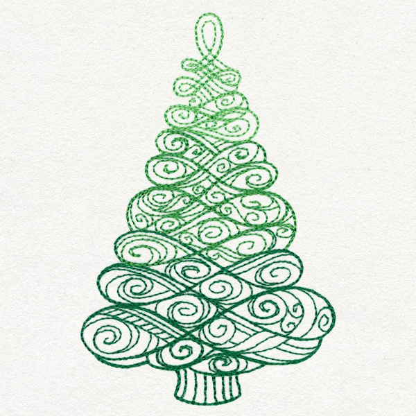 Yuletide Spirals - Christmas Tree - Image 4