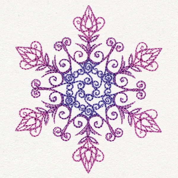 Yuletide Spirals - Snowflake - Image 5