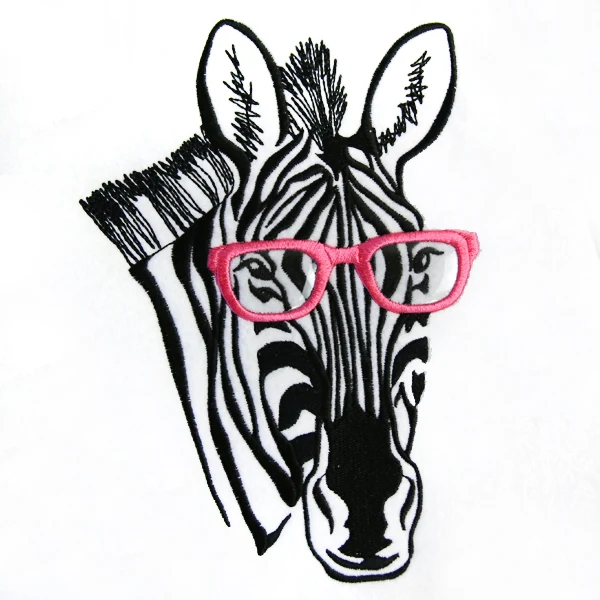 Zebra Specs (Vinyl Applique) - Image 3