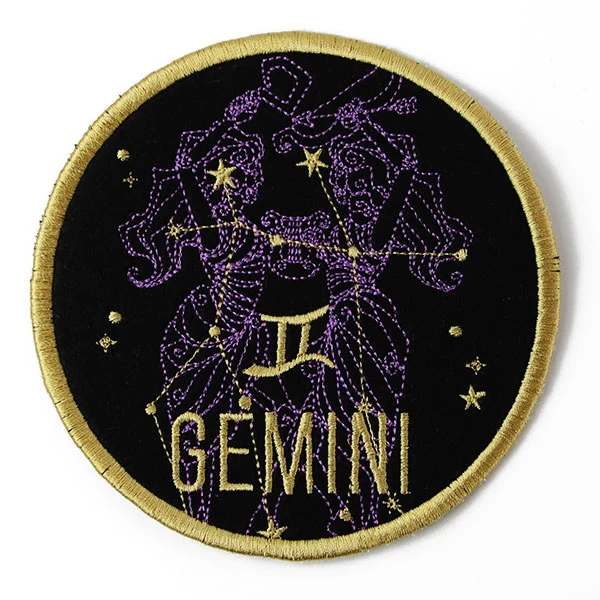 Zodiac Constellations Coaster - Gemini (In-the-Hoop) - Image 5