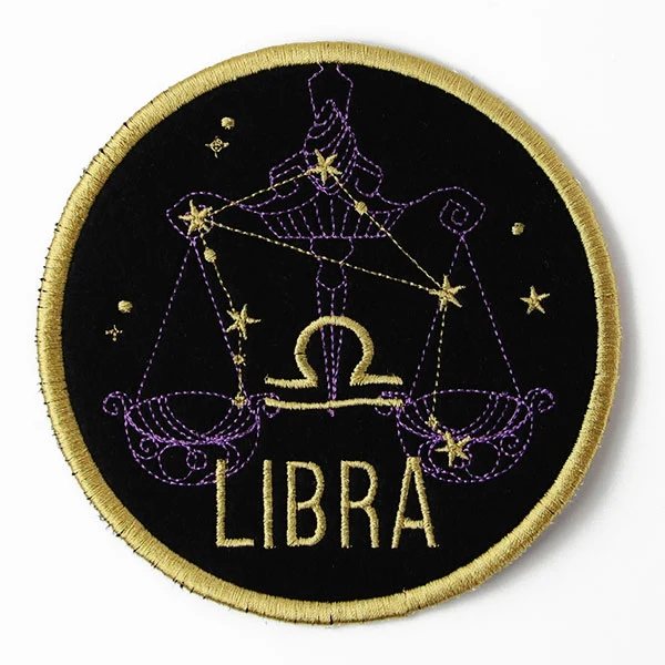 Zodiac Constellations Coaster - Libra (In-the-Hoop) - Image 7